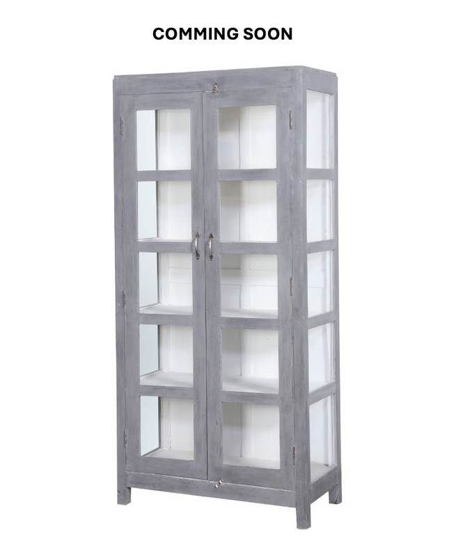 Vitrineskab TT182 91x49x196 cm