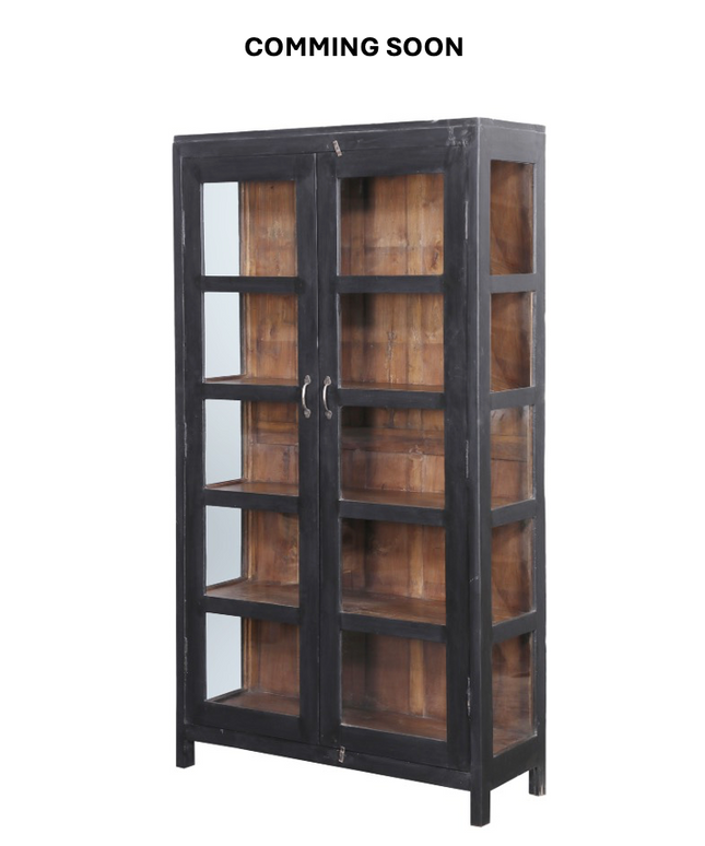 Vitrineskab TT184 107x38x192 cm