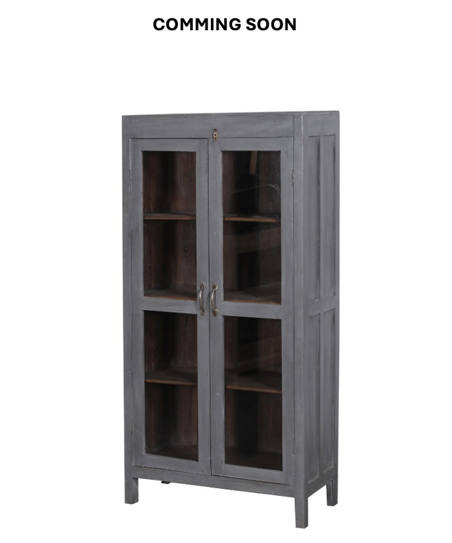 Vitrineskab TT92 73x34x144 cm