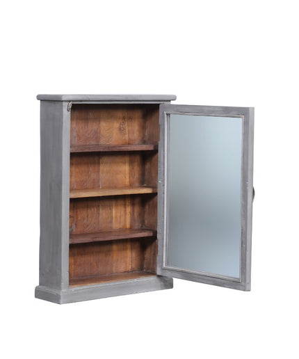 Vægskab TT04 - 46x14x68 cm Grå