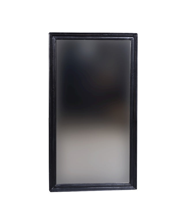 Sort spejl 50x90 cm