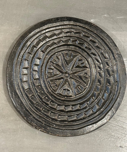 Sten med mønster Ø15 cm -1