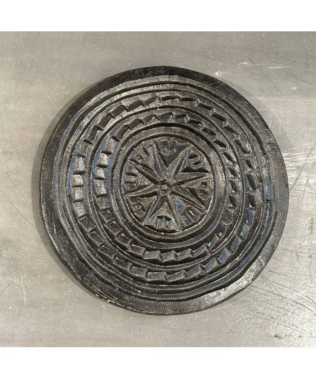 Sten med mønster Ø15 cm -1