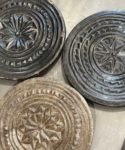 Sten med mønster Ø15 cm - 2