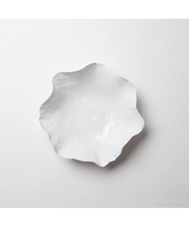 Hvidt keramikfad