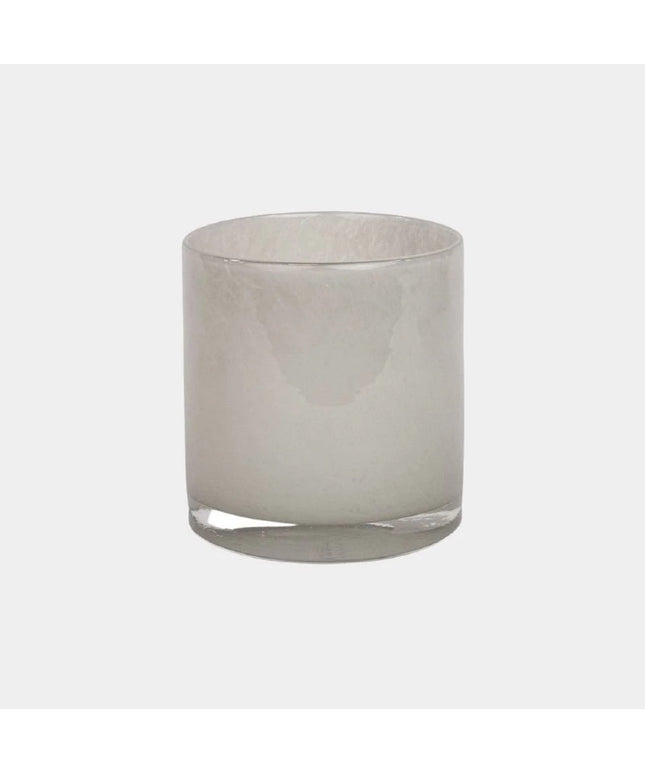 Nilla Light grey Fyrfadsstage 12 cm