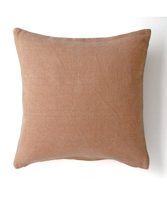 Håndvævet pudebetræk 60x60 cm - lys rust