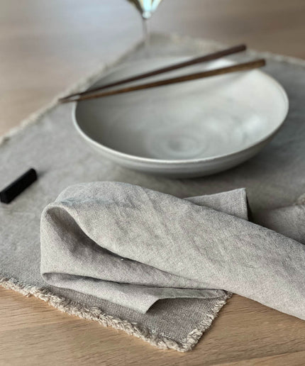 Dækkeserviet - Pacific hør