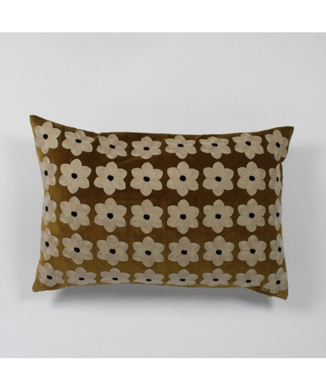 Daisy Cognac Pudebetræk 40x60