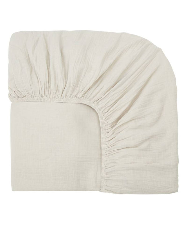 Bed sheet with elastic corners Dili 140x200 cm - Blanc