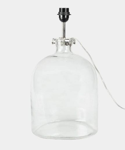 Bordlampe i glas