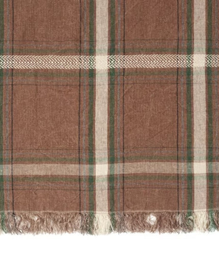 Hør dug Rowan check - tre størrelser