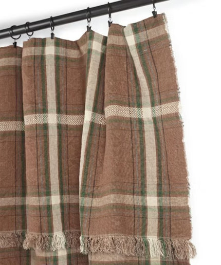 Hør dug Rowan check - tre størrelser