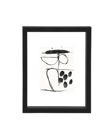 Svæveramme, minimalistisk black, 15x20 cm