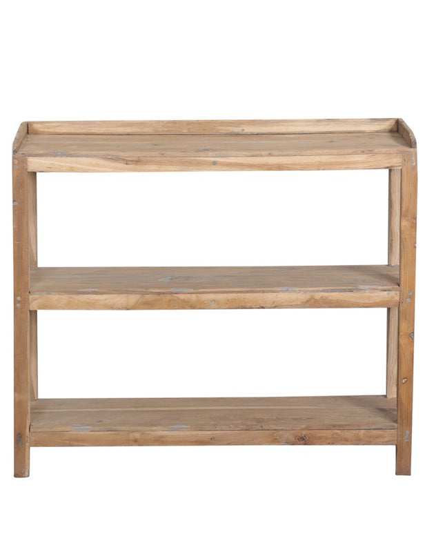 Reol i træ TT162 - 91X26X80 cm