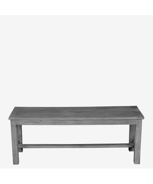 Bænk Mørk grå TT261 - 130x30x47 cm
