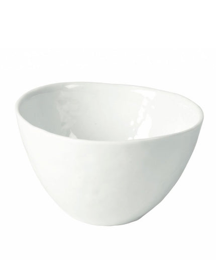Morgenmadsskål hvid Porcelino
