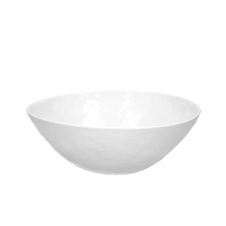Serveringsskål hvid Porcelino