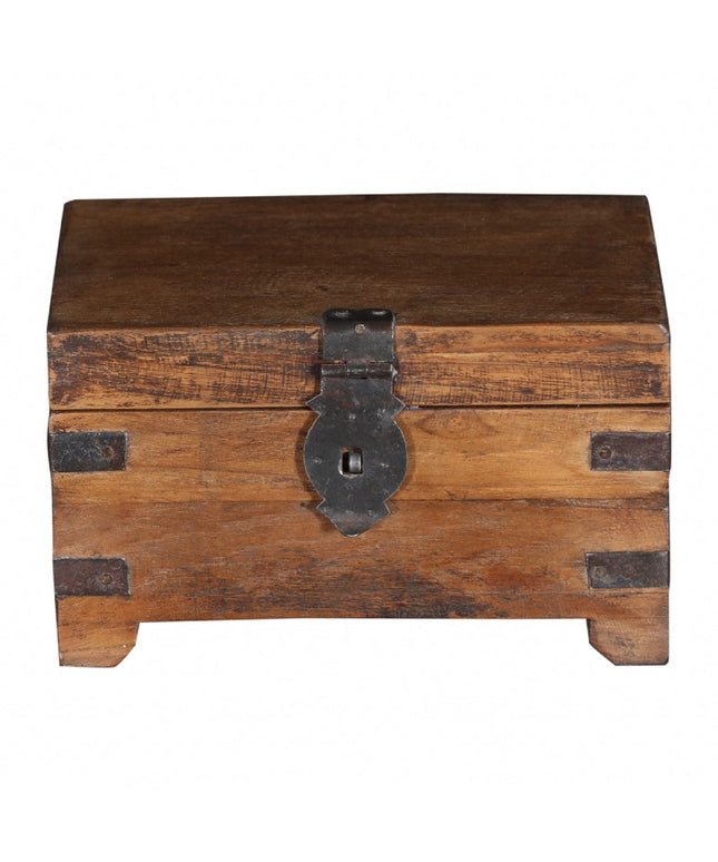 Small Wooden Box Raw - TT118NB