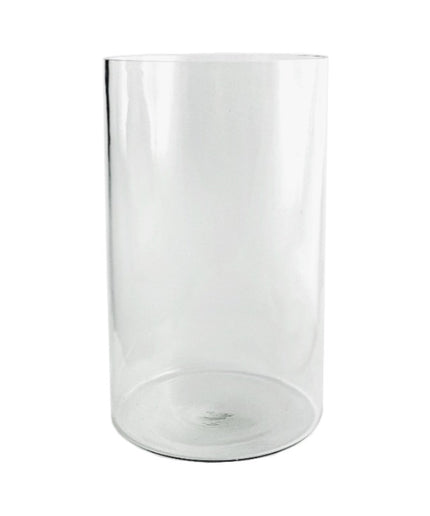 Medium Cylinder glass vase - Clear