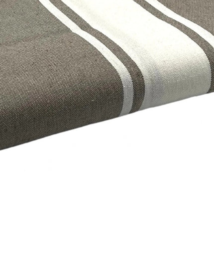 Taupe 200x300cm bedspread striped