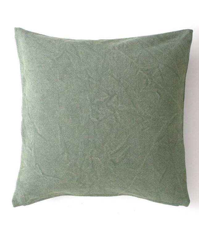 Handwoven cushion cover 50x50 cm - Green